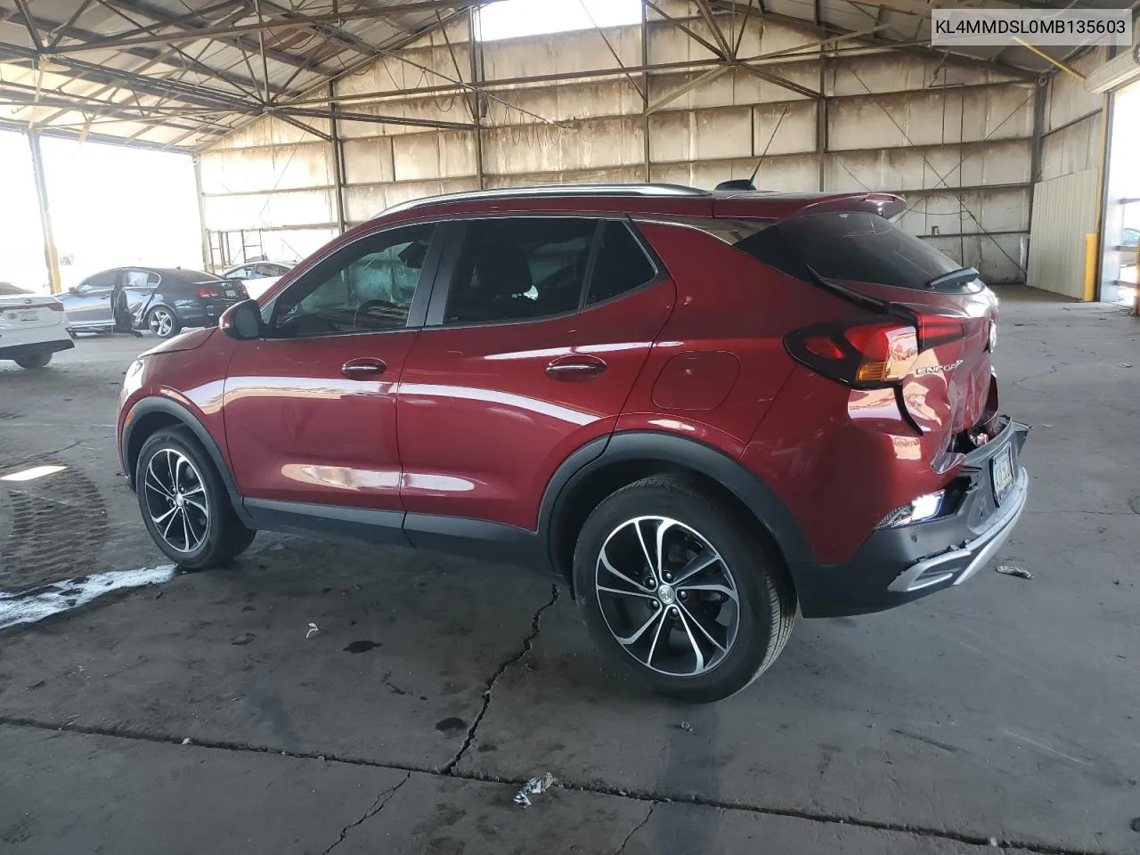 2021 Buick Encore Gx Select VIN: KL4MMDSL0MB135603 Lot: 70341884