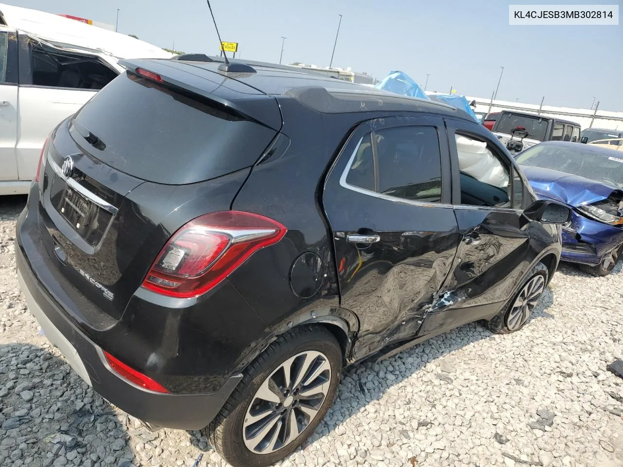 2021 Buick Encore Preferred VIN: KL4CJESB3MB302814 Lot: 70852334