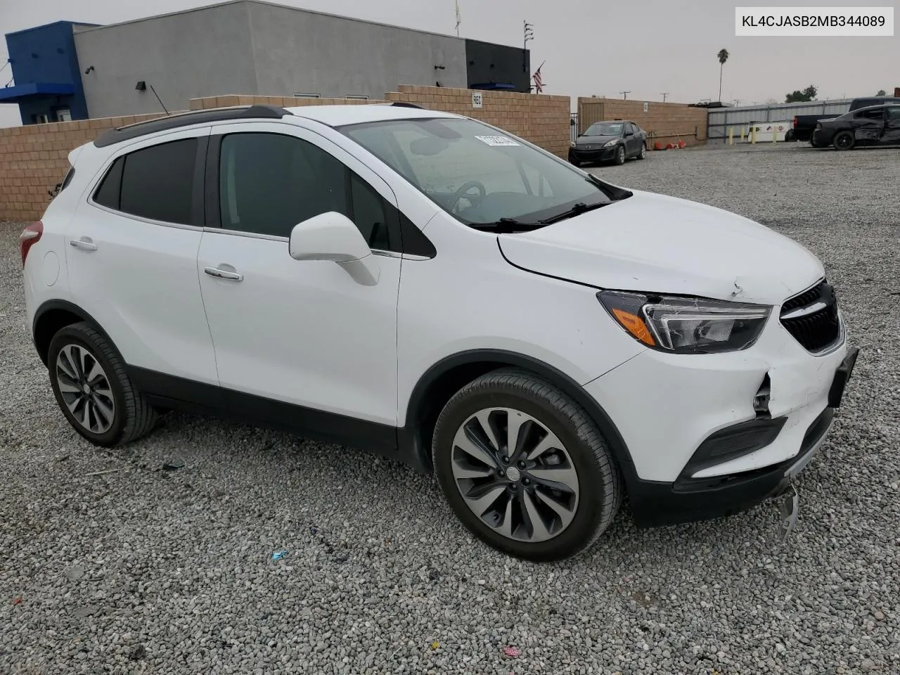 2021 Buick Encore Preferred VIN: KL4CJASB2MB344089 Lot: 71322174