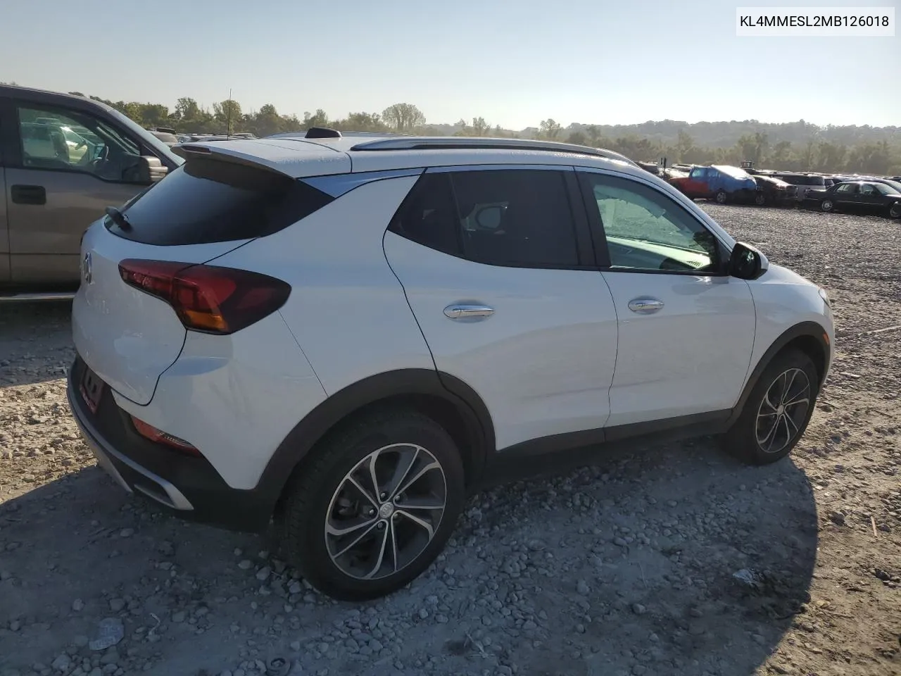 2021 Buick Encore Gx Select VIN: KL4MMESL2MB126018 Lot: 71465794