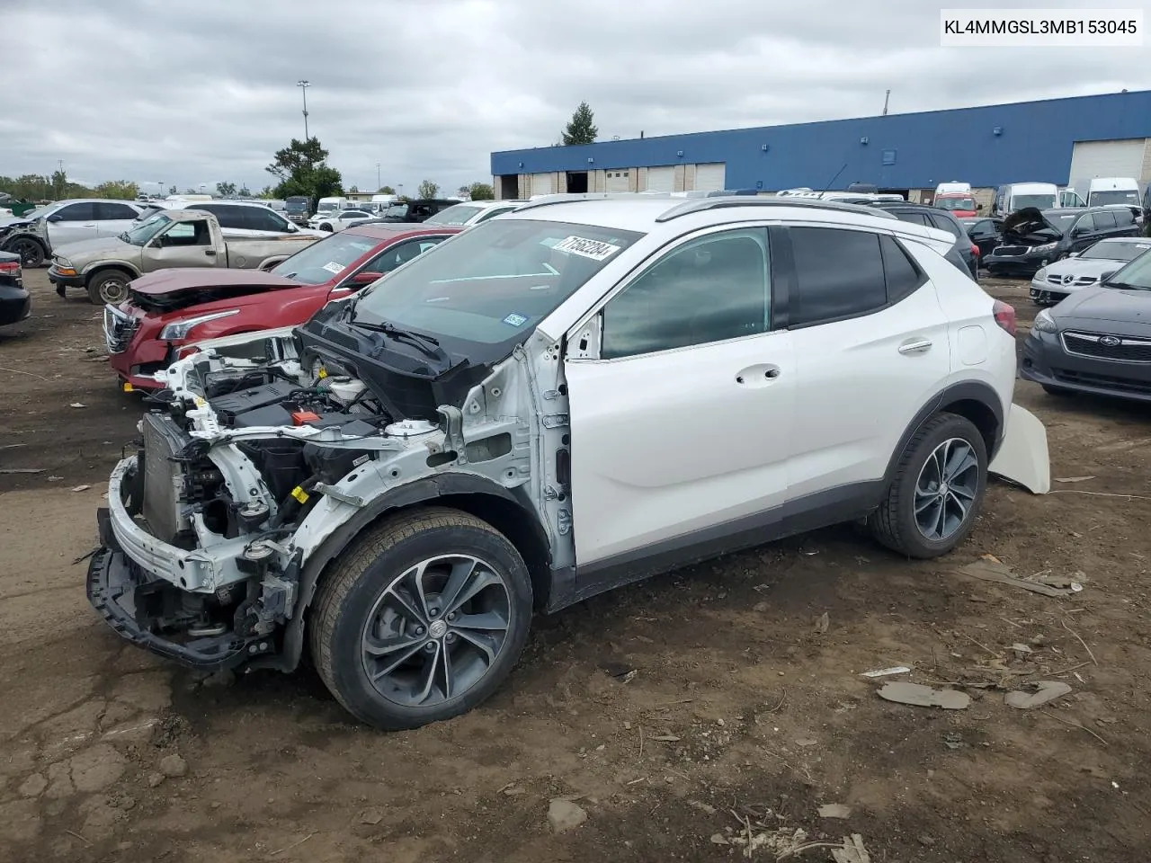 2021 Buick Encore Gx Essence VIN: KL4MMGSL3MB153045 Lot: 71562284