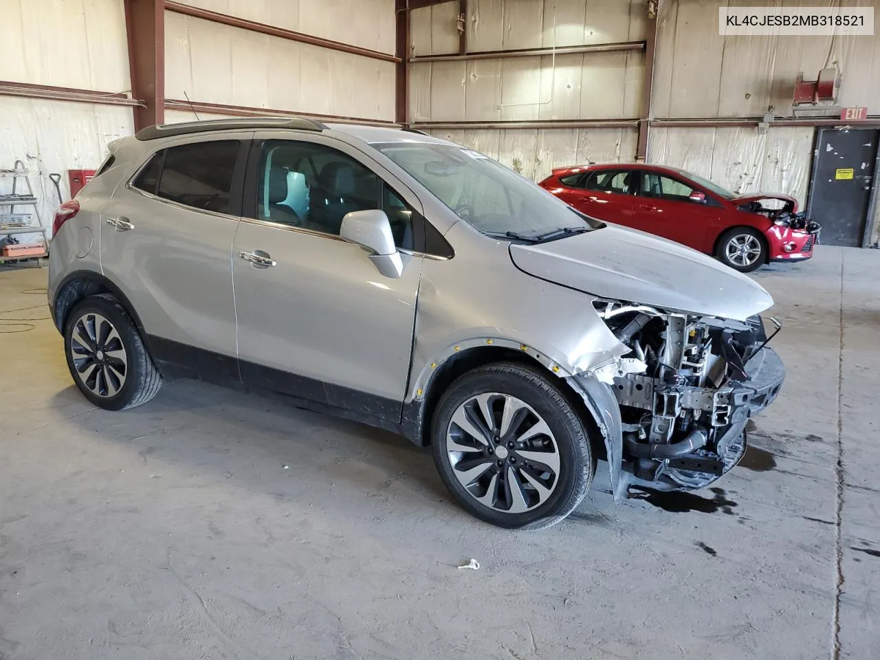 2021 Buick Encore Preferred VIN: KL4CJESB2MB318521 Lot: 72361724