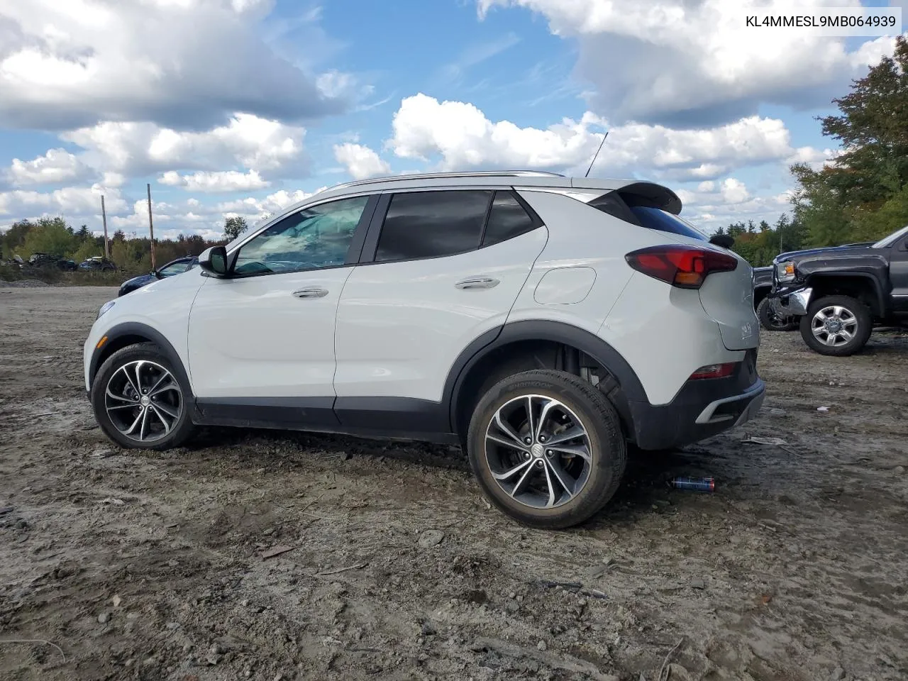 2021 Buick Encore Gx Select VIN: KL4MMESL9MB064939 Lot: 73724334