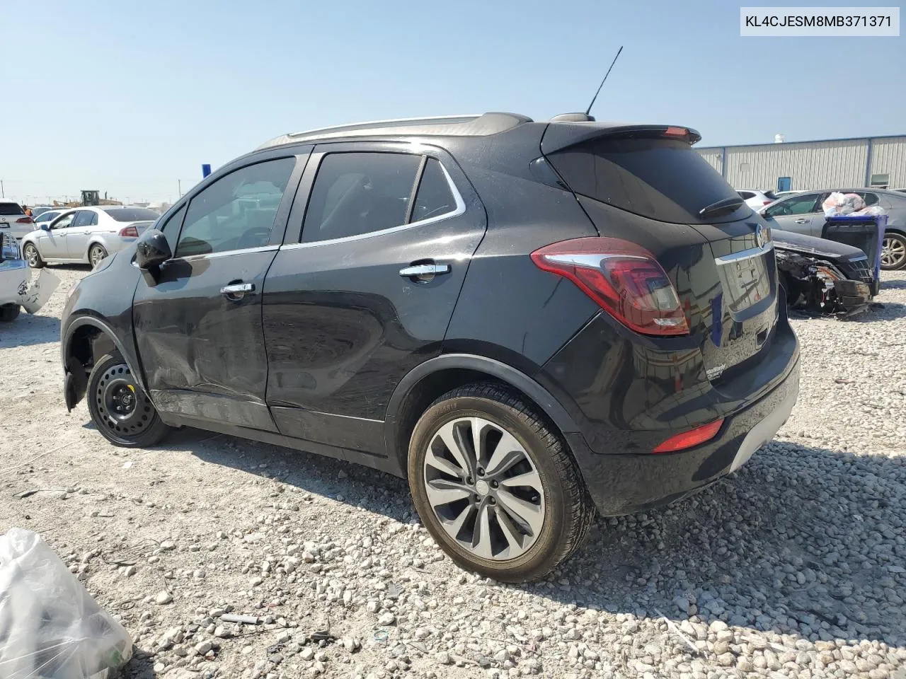 2021 Buick Encore Preferred VIN: KL4CJESM8MB371371 Lot: 74545104