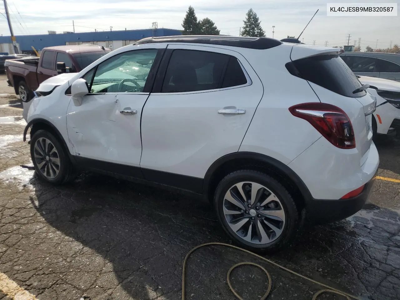 2021 Buick Encore Preferred VIN: KL4CJESB9MB320587 Lot: 76666664