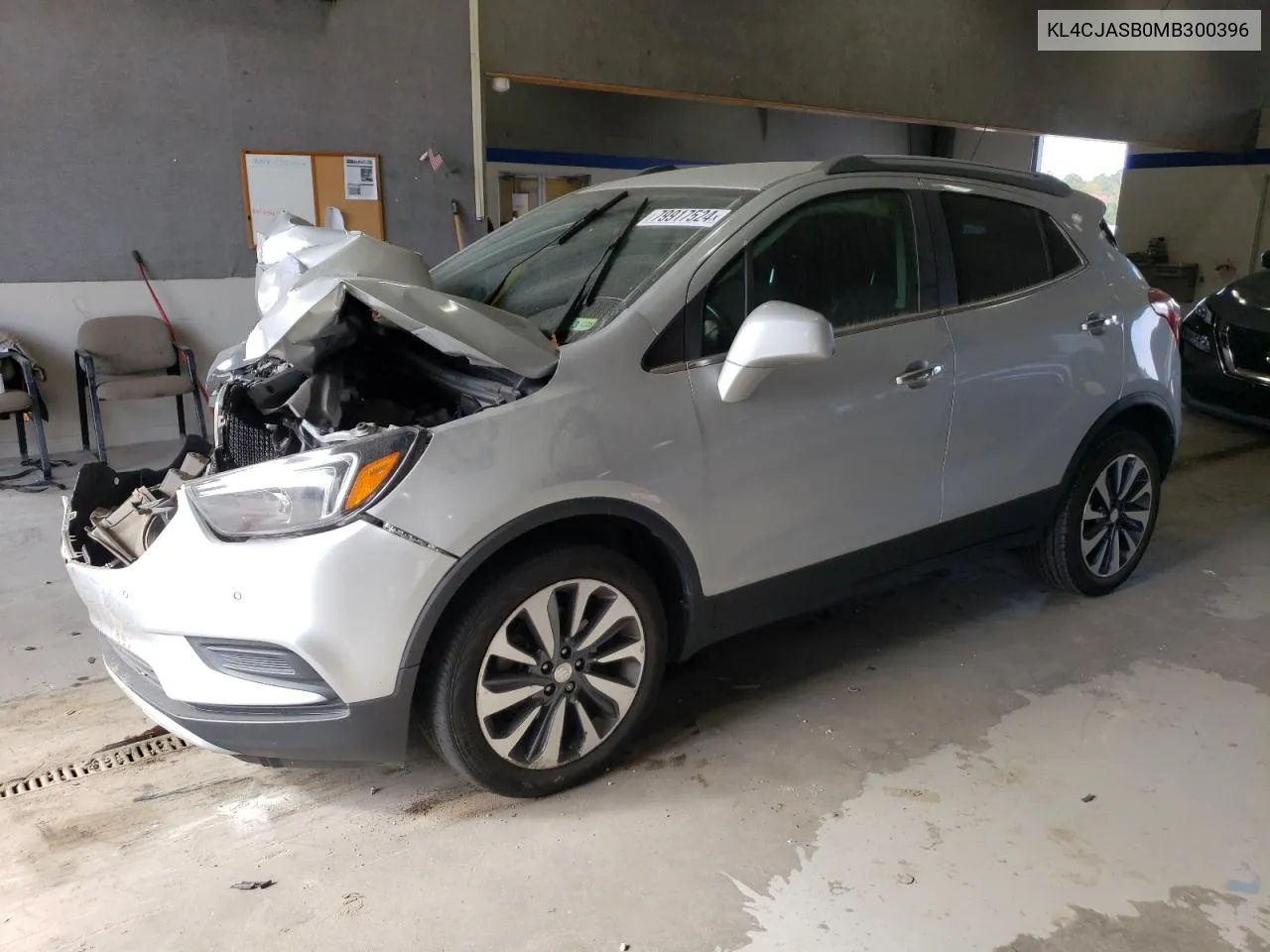 2021 Buick Encore Preferred VIN: KL4CJASB0MB300396 Lot: 79917524