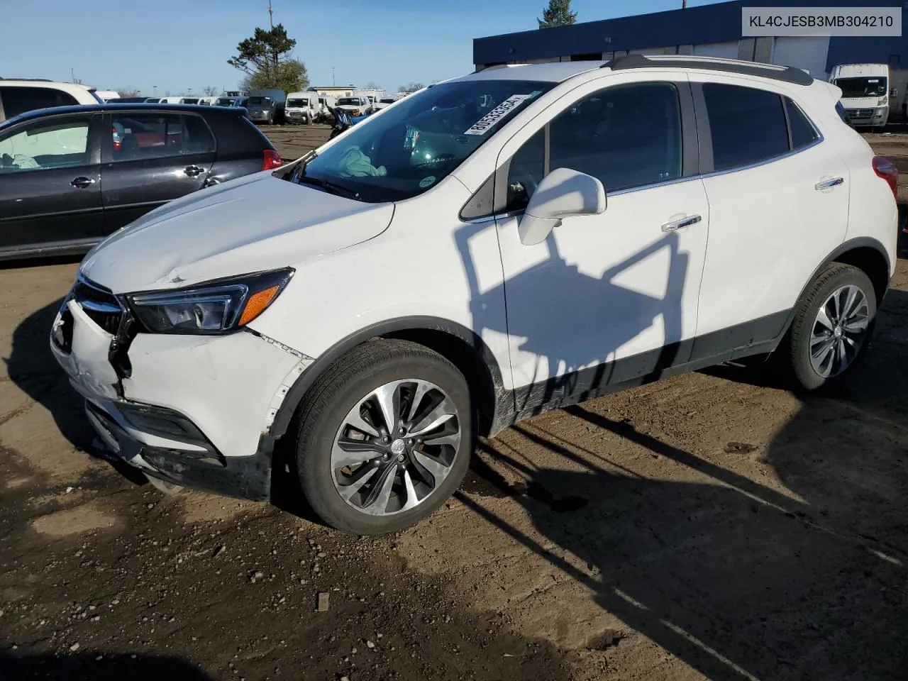 2021 Buick Encore Preferred VIN: KL4CJESB3MB304210 Lot: 80533354