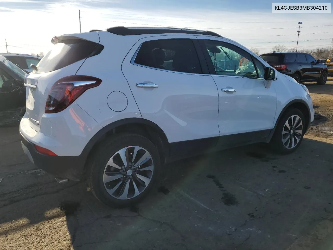 2021 Buick Encore Preferred VIN: KL4CJESB3MB304210 Lot: 80533354