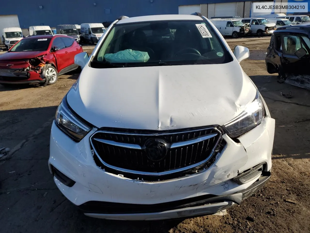 2021 Buick Encore Preferred VIN: KL4CJESB3MB304210 Lot: 80533354