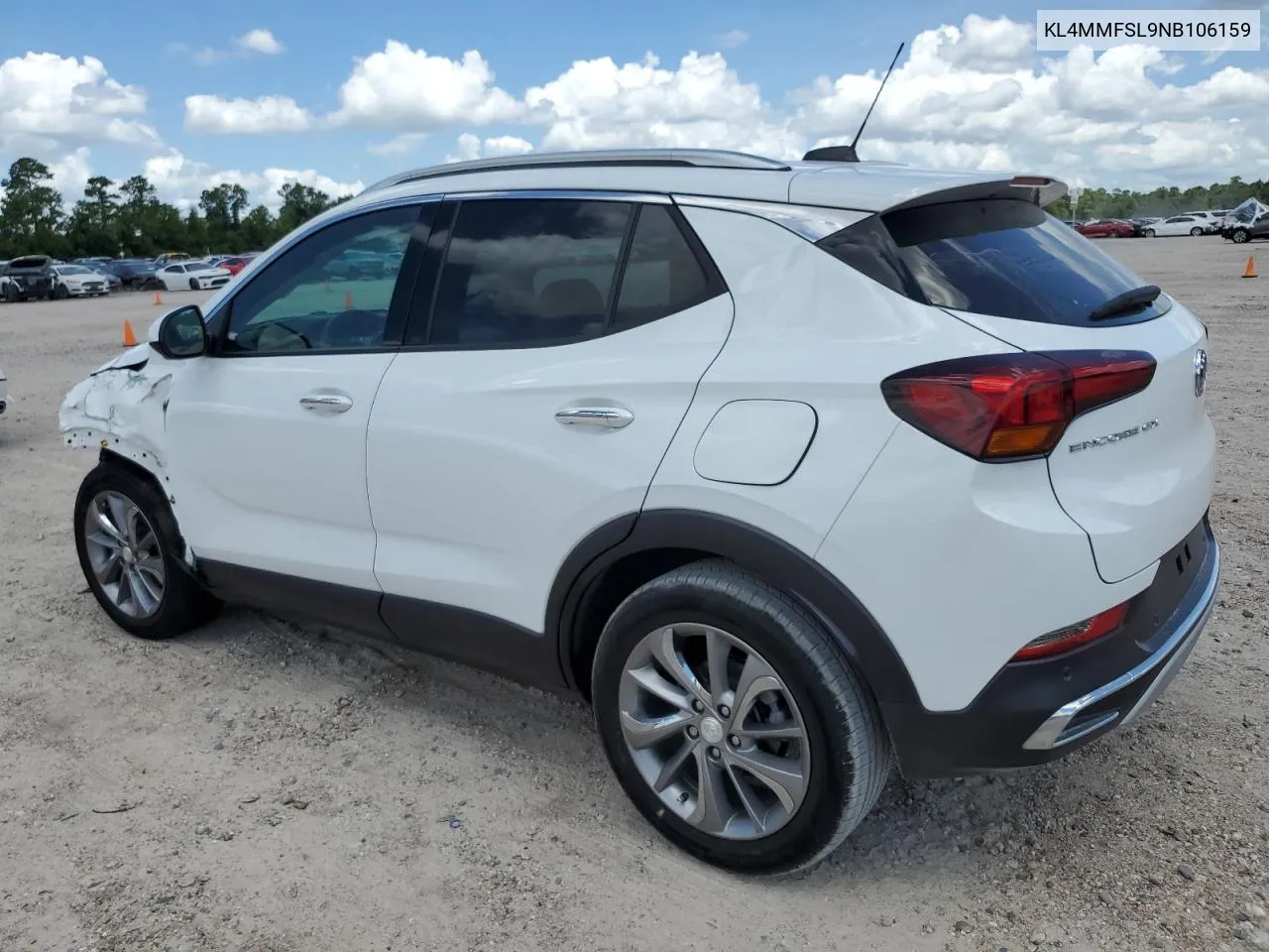 2022 Buick Encore Gx Essence VIN: KL4MMFSL9NB106159 Lot: 60253474