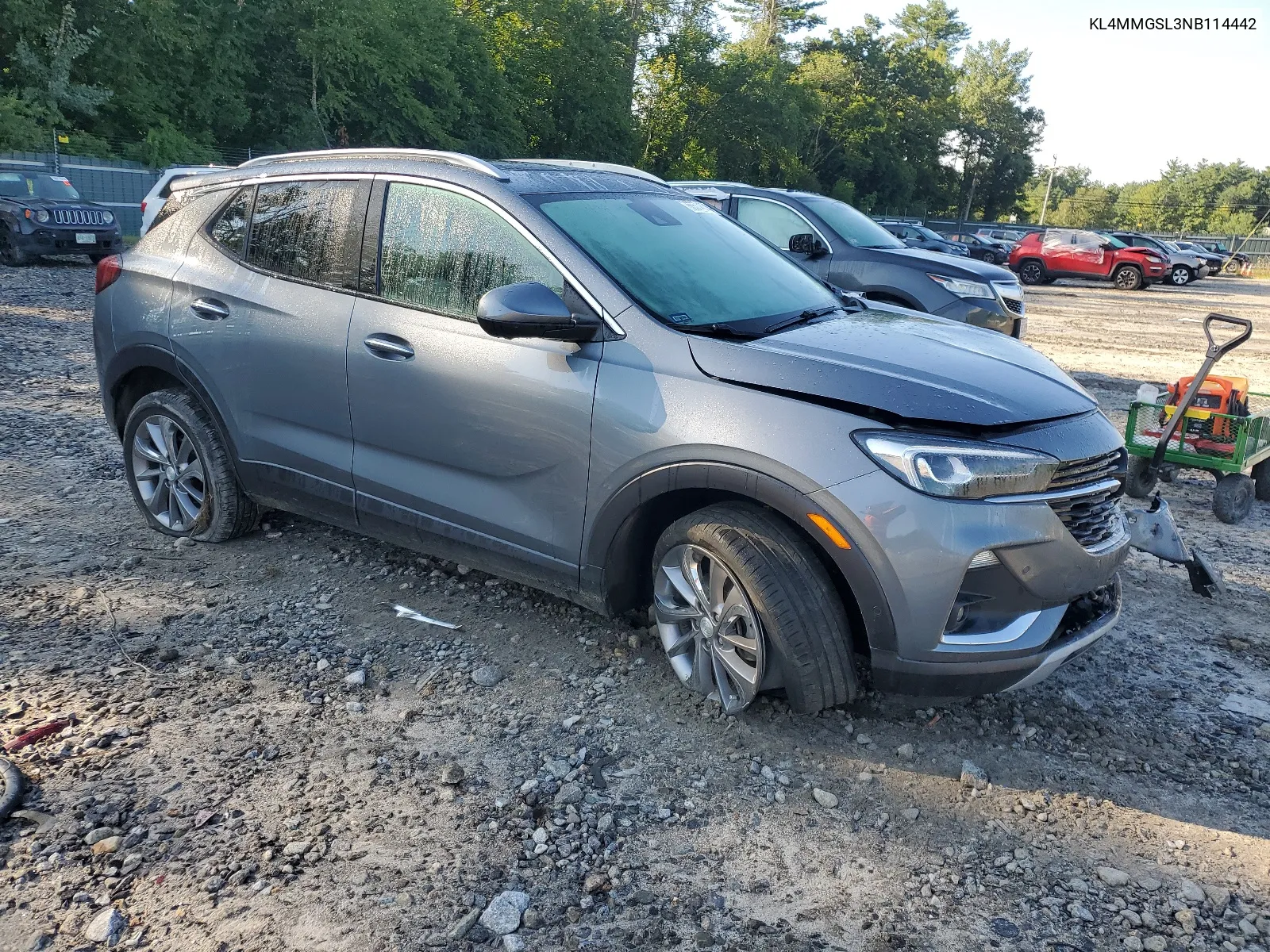 2022 Buick Encore Gx Essence VIN: KL4MMGSL3NB114442 Lot: 65574874