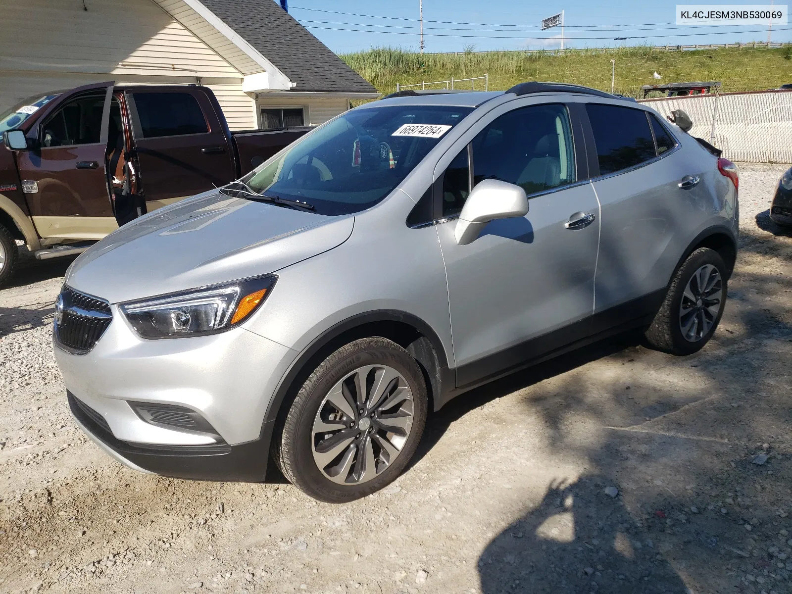 2022 Buick Encore Preferred VIN: KL4CJESM3NB530069 Lot: 66974264