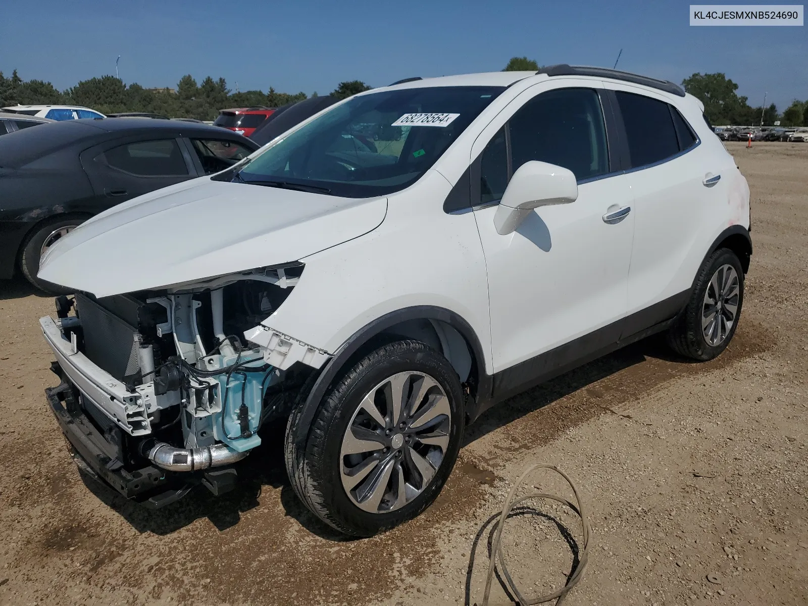 2022 Buick Encore Preferred VIN: KL4CJESMXNB524690 Lot: 68278564