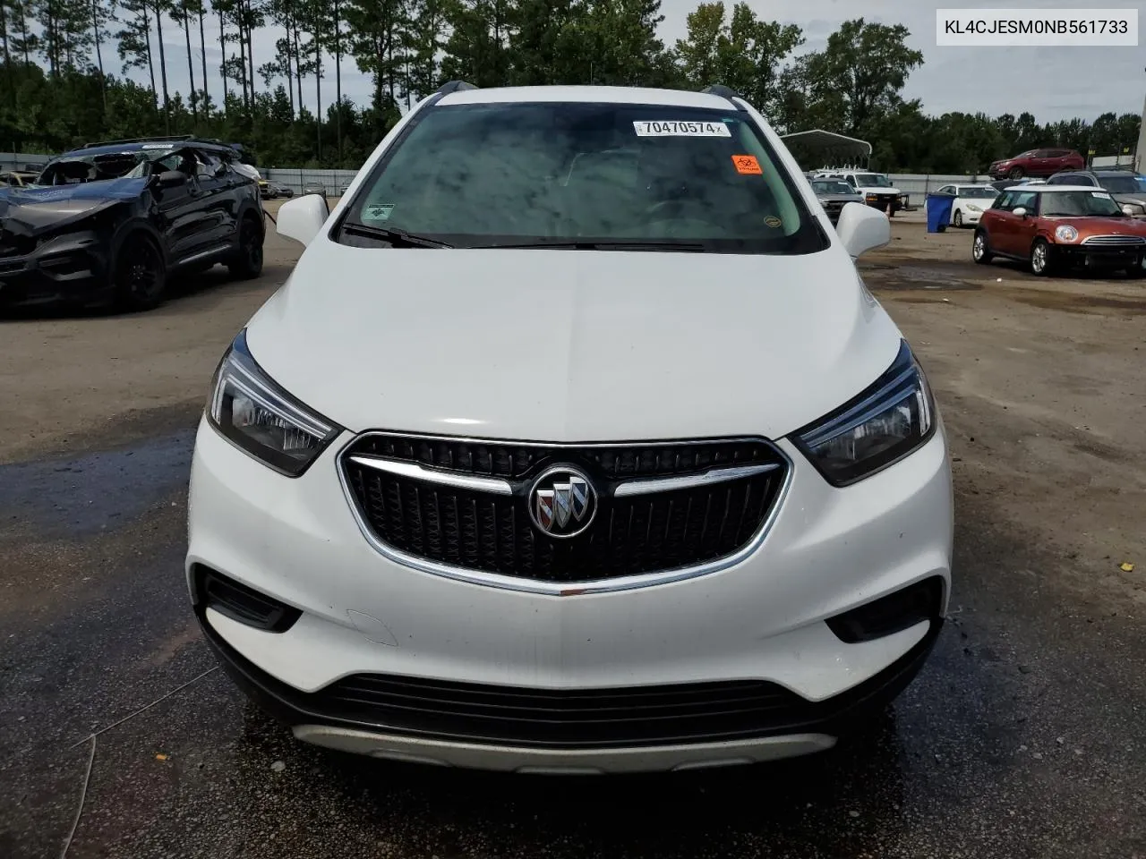 2022 Buick Encore Preferred VIN: KL4CJESM0NB561733 Lot: 70470574