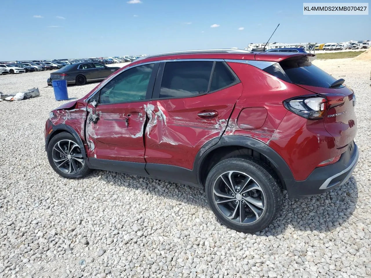 2022 Buick Encore Gx Select VIN: KL4MMDS2XMB070427 Lot: 71090354