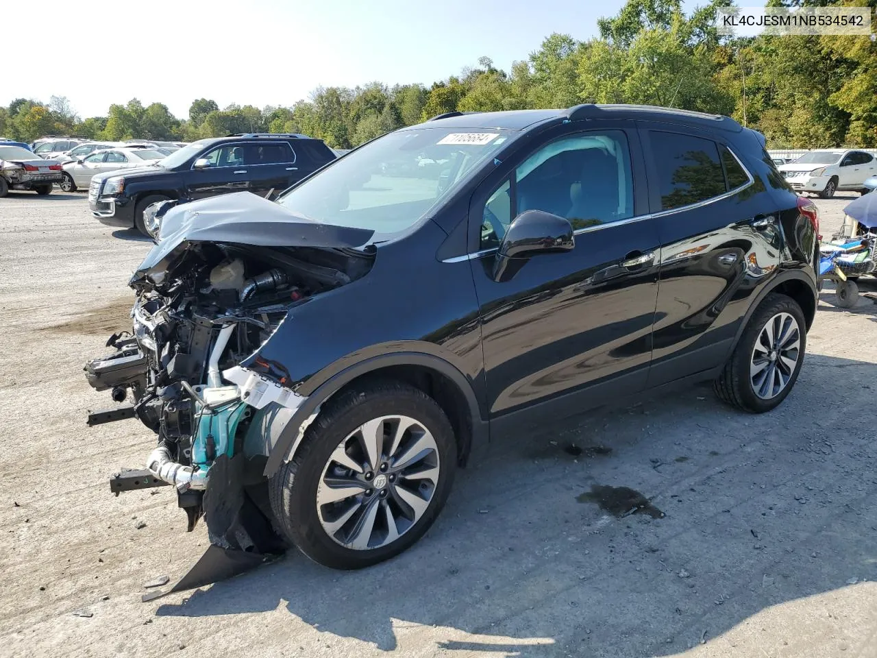 2022 Buick Encore Preferred VIN: KL4CJESM1NB534542 Lot: 71105684