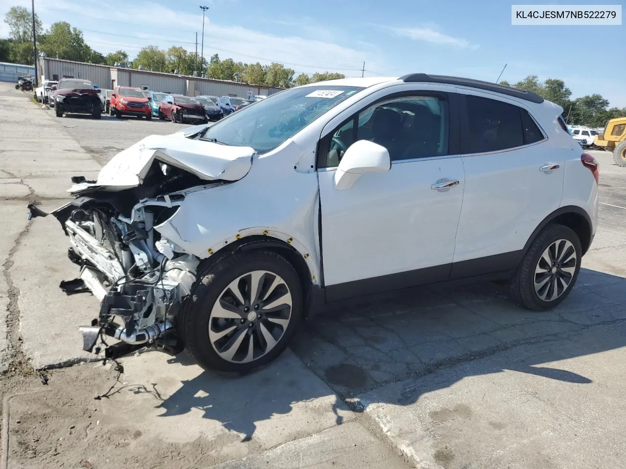 2022 Buick Encore Preferred VIN: KL4CJESM7NB522279 Lot: 71462404