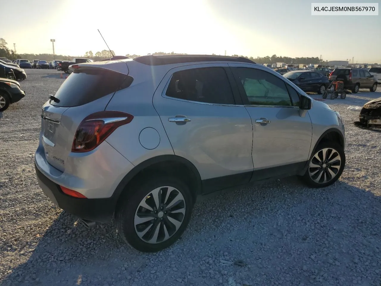 2022 Buick Encore Preferred VIN: KL4CJESM0NB567970 Lot: 78221674