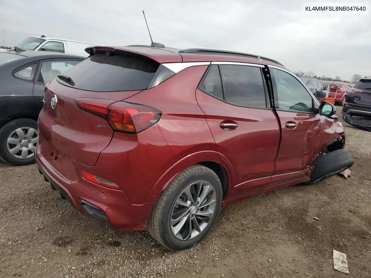 2022 Buick Encore Gx Essence VIN: KL4MMFSL8NB047640 Lot: 79276834