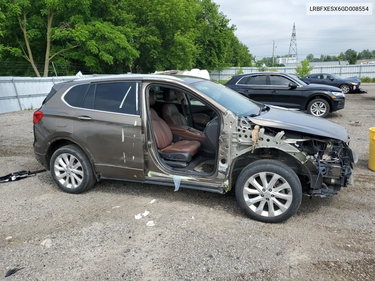 2016 Buick Envision Premium VIN: LRBFXESX6GD008554 Lot: 59067754