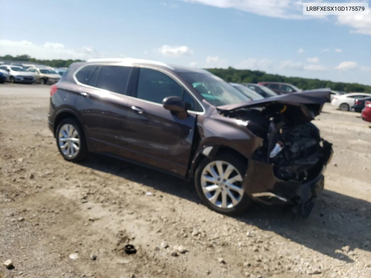 2016 Buick Envision Premium VIN: LRBFXESX1GD175579 Lot: 61832164