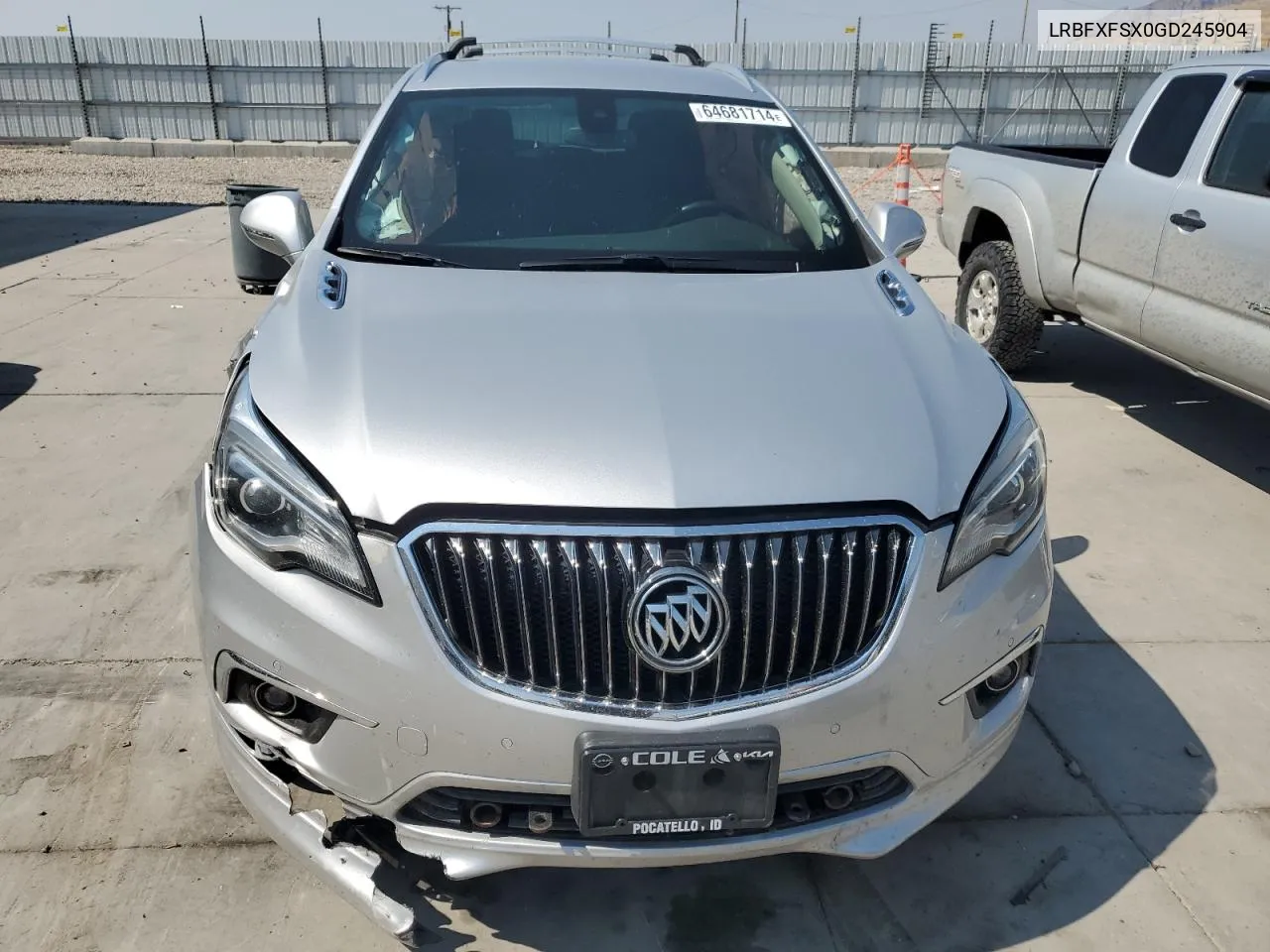 2016 Buick Envision Premium VIN: LRBFXFSX0GD245904 Lot: 64681714