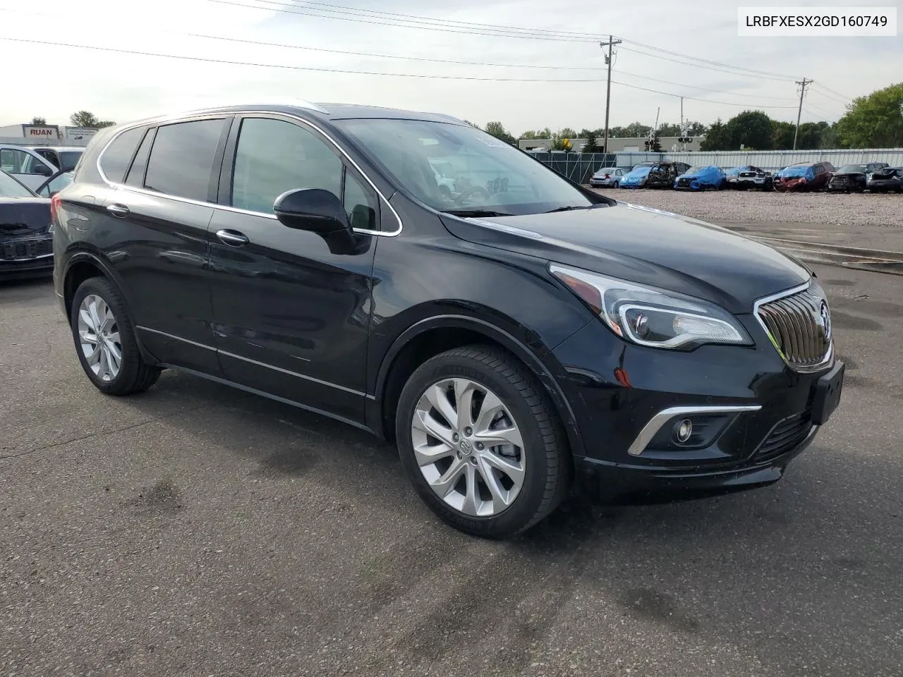 2016 Buick Envision Premium VIN: LRBFXESX2GD160749 Lot: 68606794