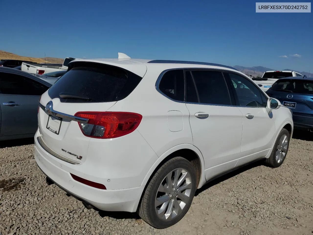 2016 Buick Envision Premium VIN: LRBFXESX7GD242752 Lot: 72431544