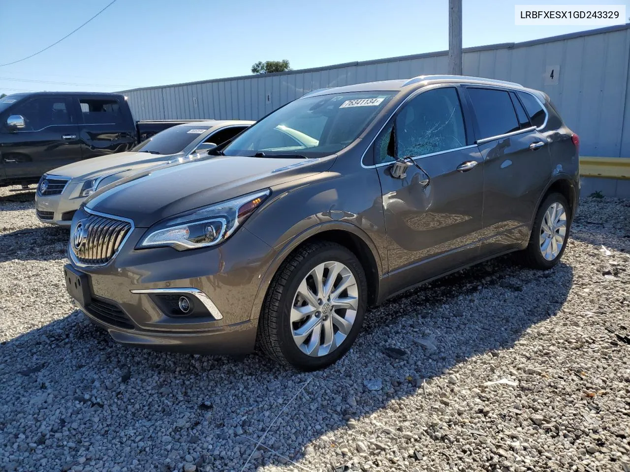 2016 Buick Envision Premium VIN: LRBFXESX1GD243329 Lot: 76341134