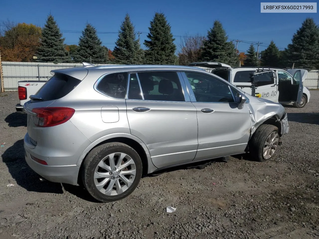 2016 Buick Envision Premium VIN: LRBFXFSX6GD217993 Lot: 77127504