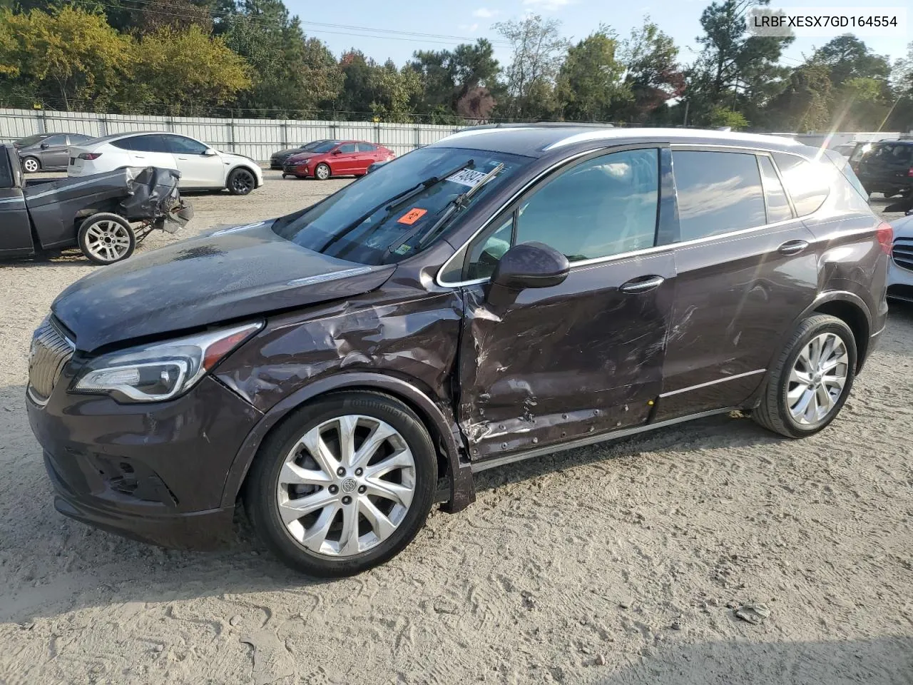 2016 Buick Envision Premium VIN: LRBFXESX7GD164554 Lot: 77488474