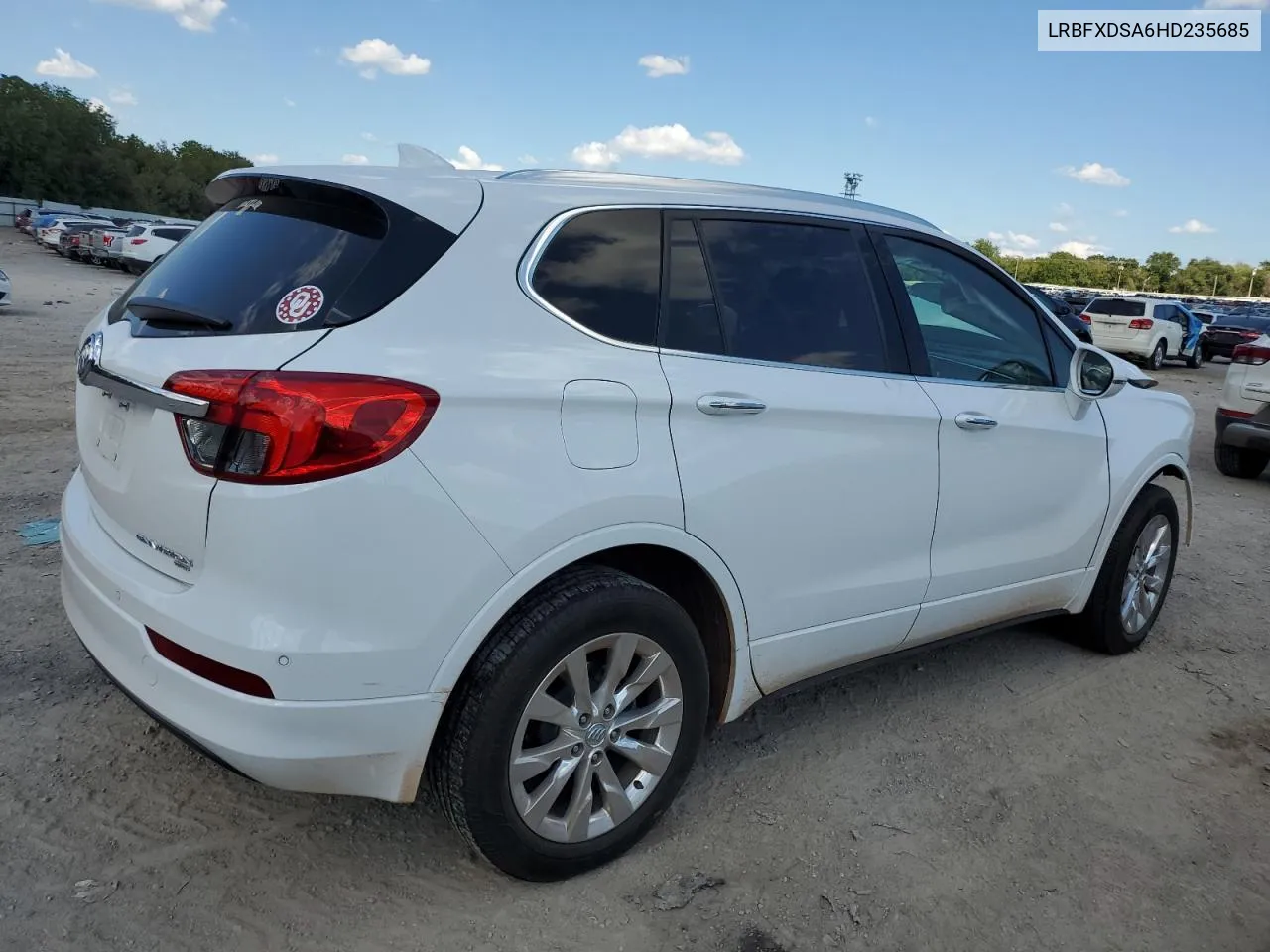 2017 Buick Envision Essence VIN: LRBFXDSA6HD235685 Lot: 69642664