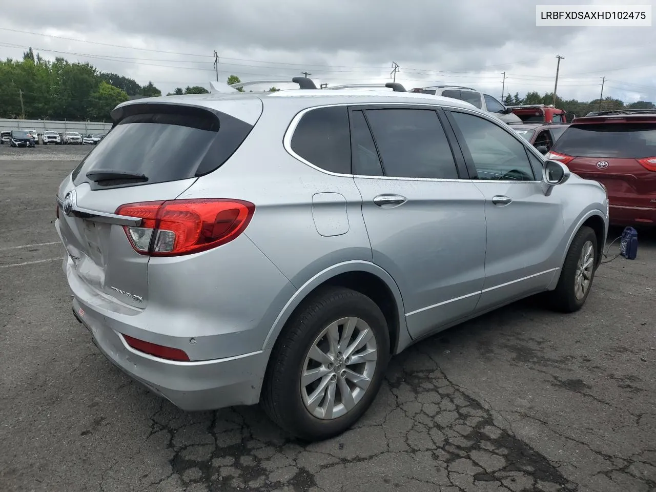 2017 Buick Envision Essence VIN: LRBFXDSAXHD102475 Lot: 72166444