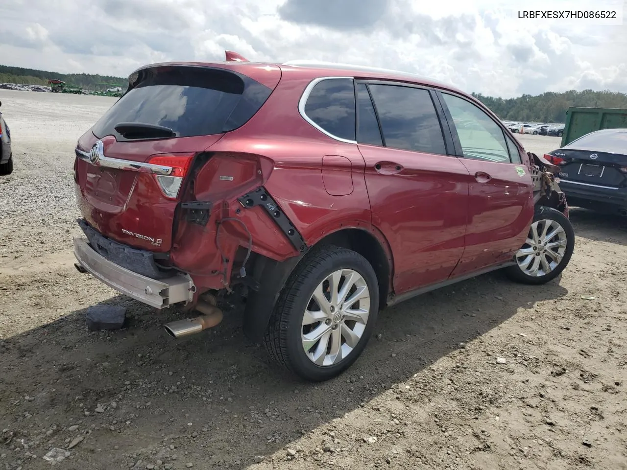 2017 Buick Envision Premium VIN: LRBFXESX7HD086522 Lot: 72599944