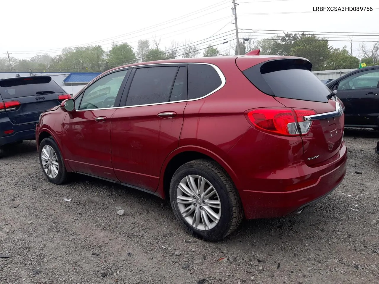 2017 Buick Envision Preferred VIN: LRBFXCSA3HD089756 Lot: 72731274