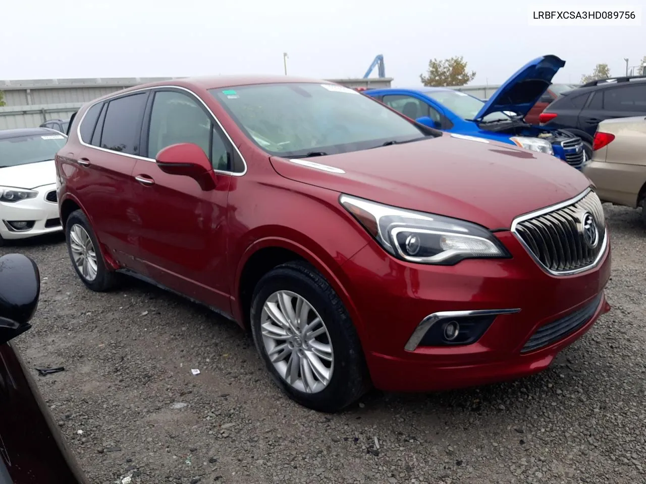 2017 Buick Envision Preferred VIN: LRBFXCSA3HD089756 Lot: 72731274