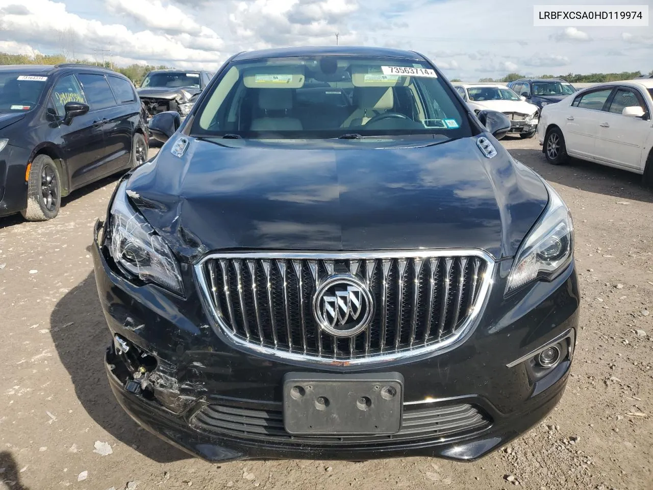 2017 Buick Envision Preferred VIN: LRBFXCSA0HD119974 Lot: 73563714