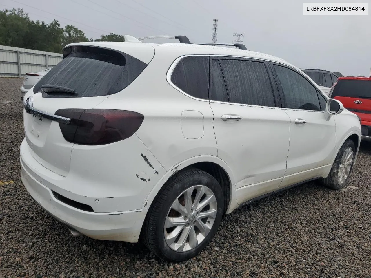 2017 Buick Envision Premium Ii VIN: LRBFXFSX2HD084814 Lot: 74594194