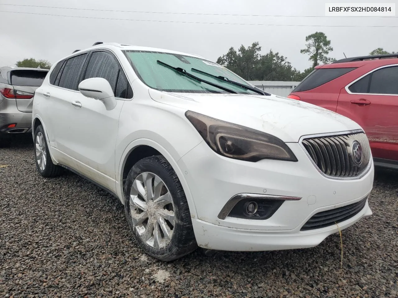 2017 Buick Envision Premium Ii VIN: LRBFXFSX2HD084814 Lot: 74594194