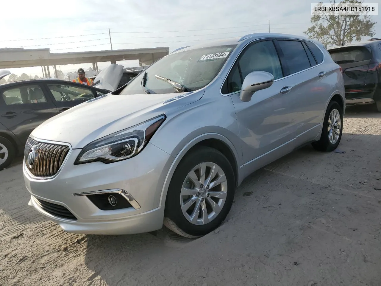 2017 Buick Envision Essence VIN: LRBFXBSA4HD151918 Lot: 75133964