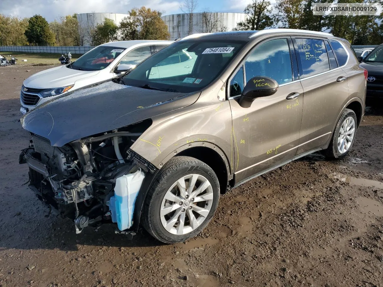 2017 Buick Envision Essence VIN: LRBFXDSA8HD009129 Lot: 75481084