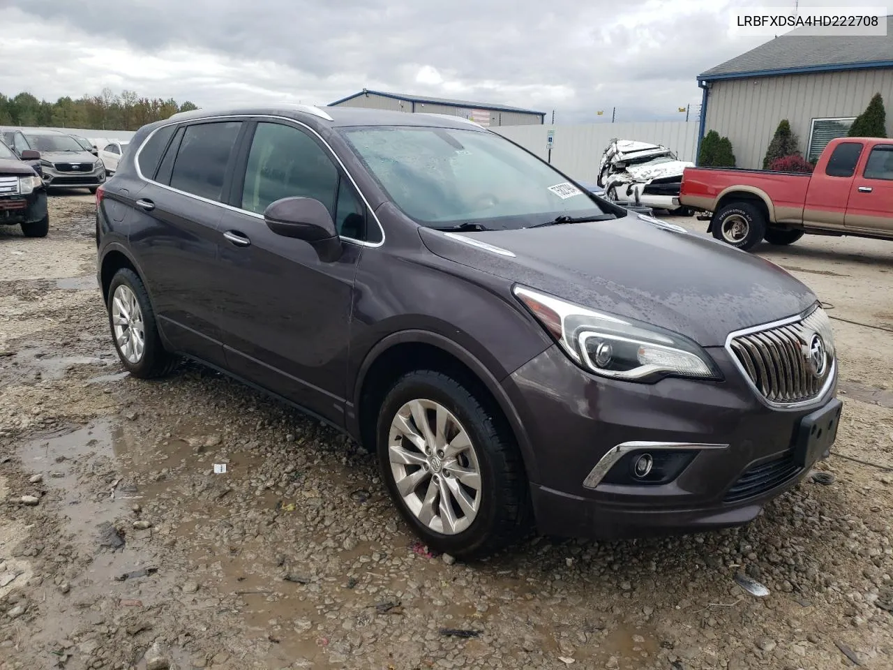 2017 Buick Envision Essence VIN: LRBFXDSA4HD222708 Lot: 75827994