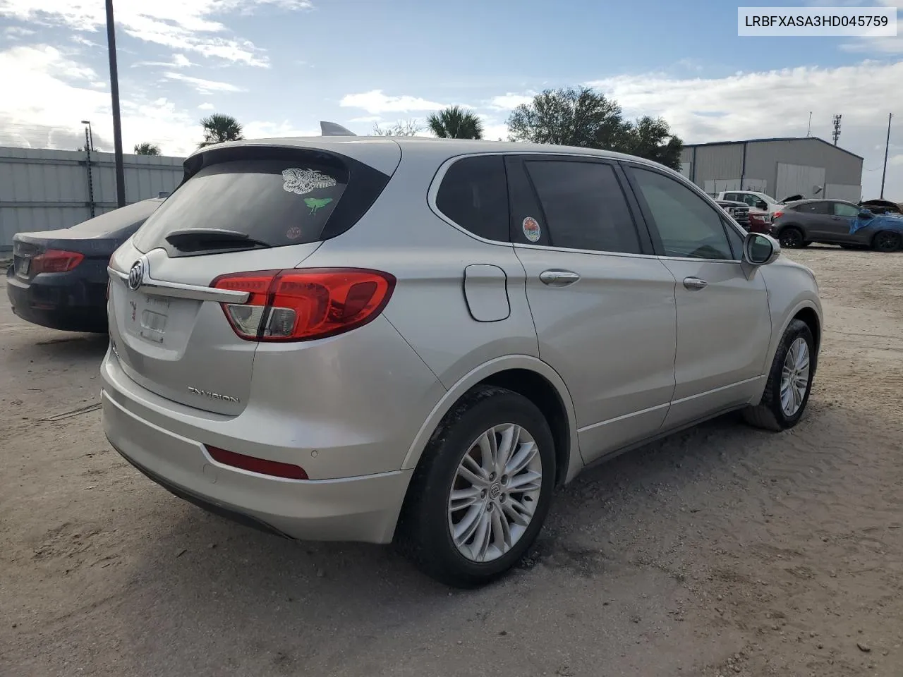 LRBFXASA3HD045759 2017 Buick Envision Preferred