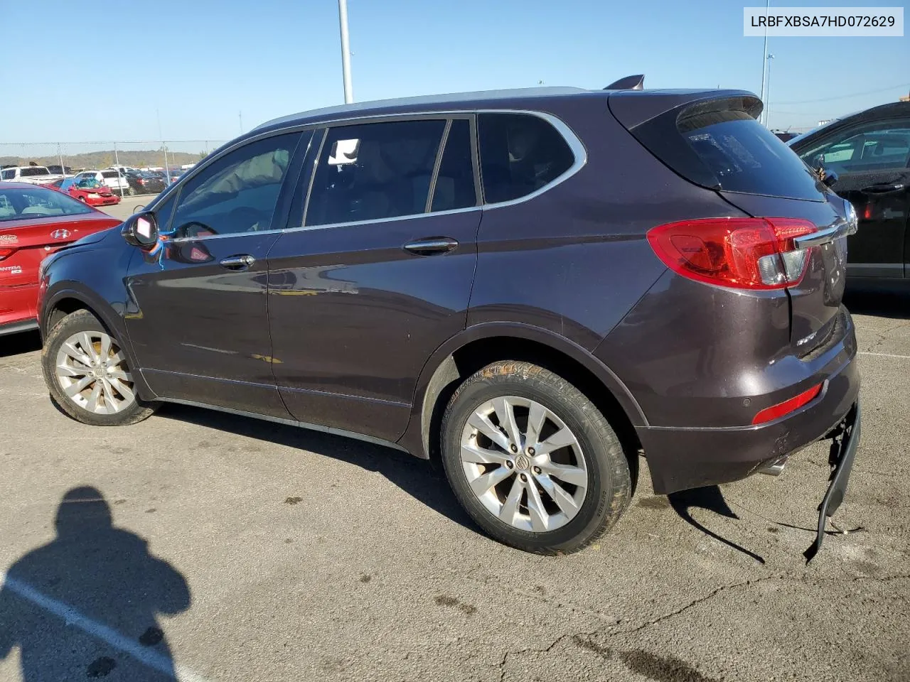 2017 Buick Envision Essence VIN: LRBFXBSA7HD072629 Lot: 76397204