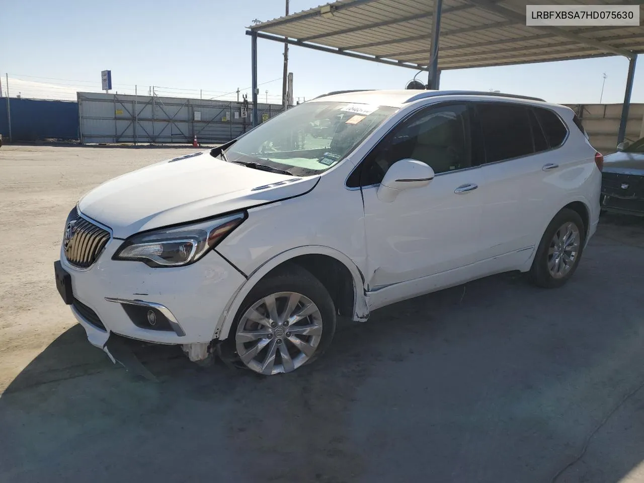 2017 Buick Envision Essence VIN: LRBFXBSA7HD075630 Lot: 78403444