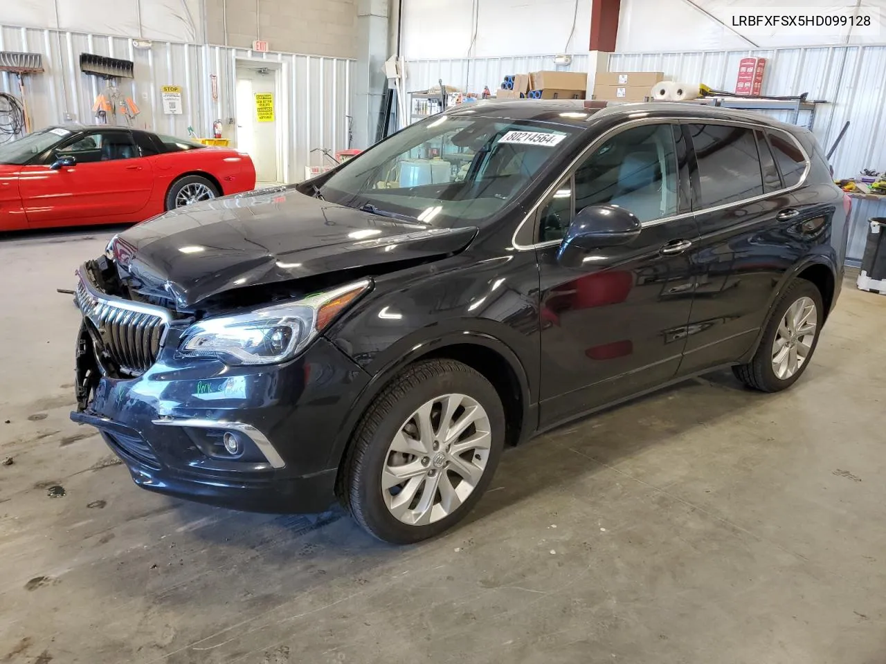 2017 Buick Envision Premium Ii VIN: LRBFXFSX5HD099128 Lot: 80214564