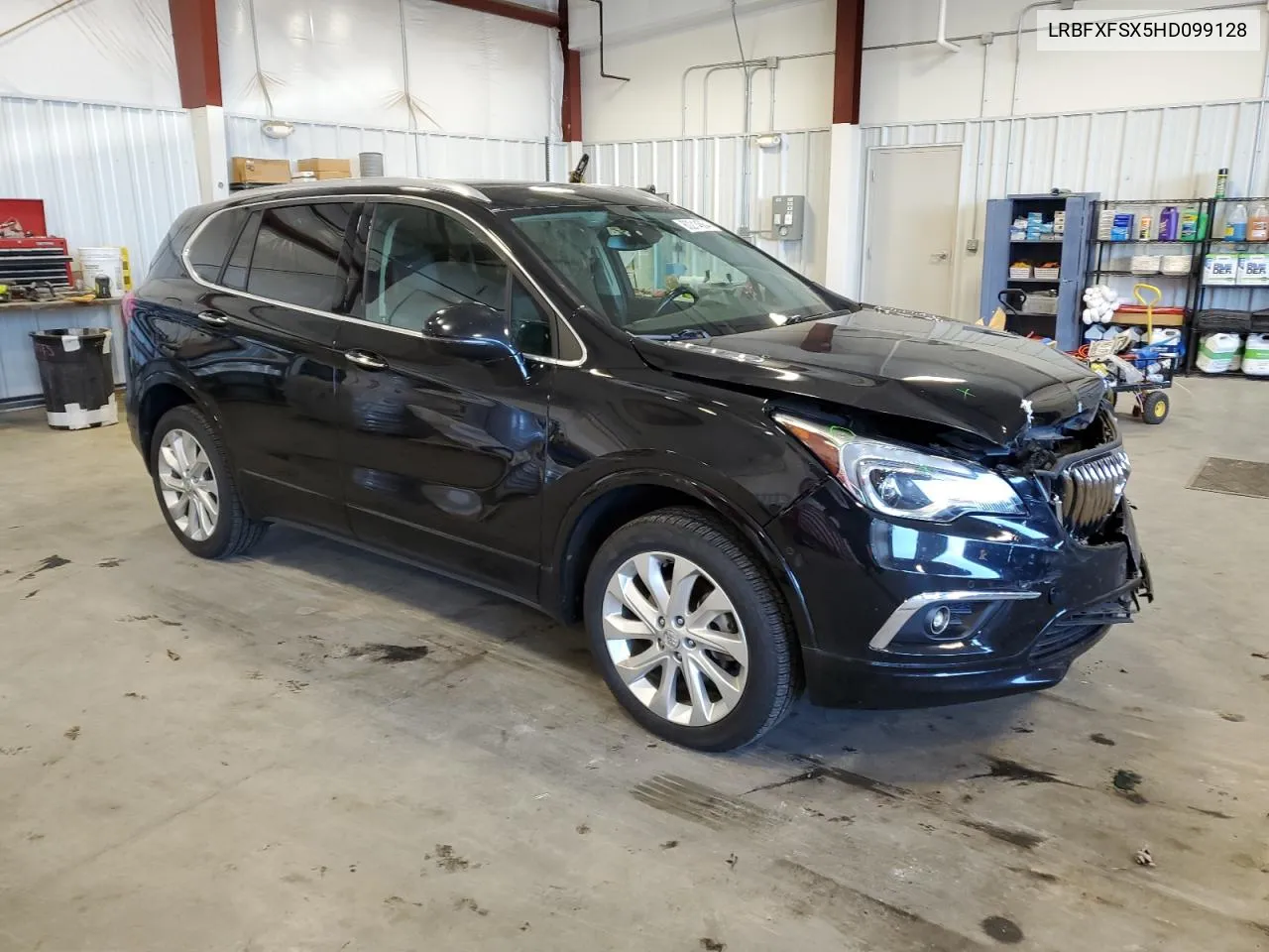 2017 Buick Envision Premium Ii VIN: LRBFXFSX5HD099128 Lot: 80214564