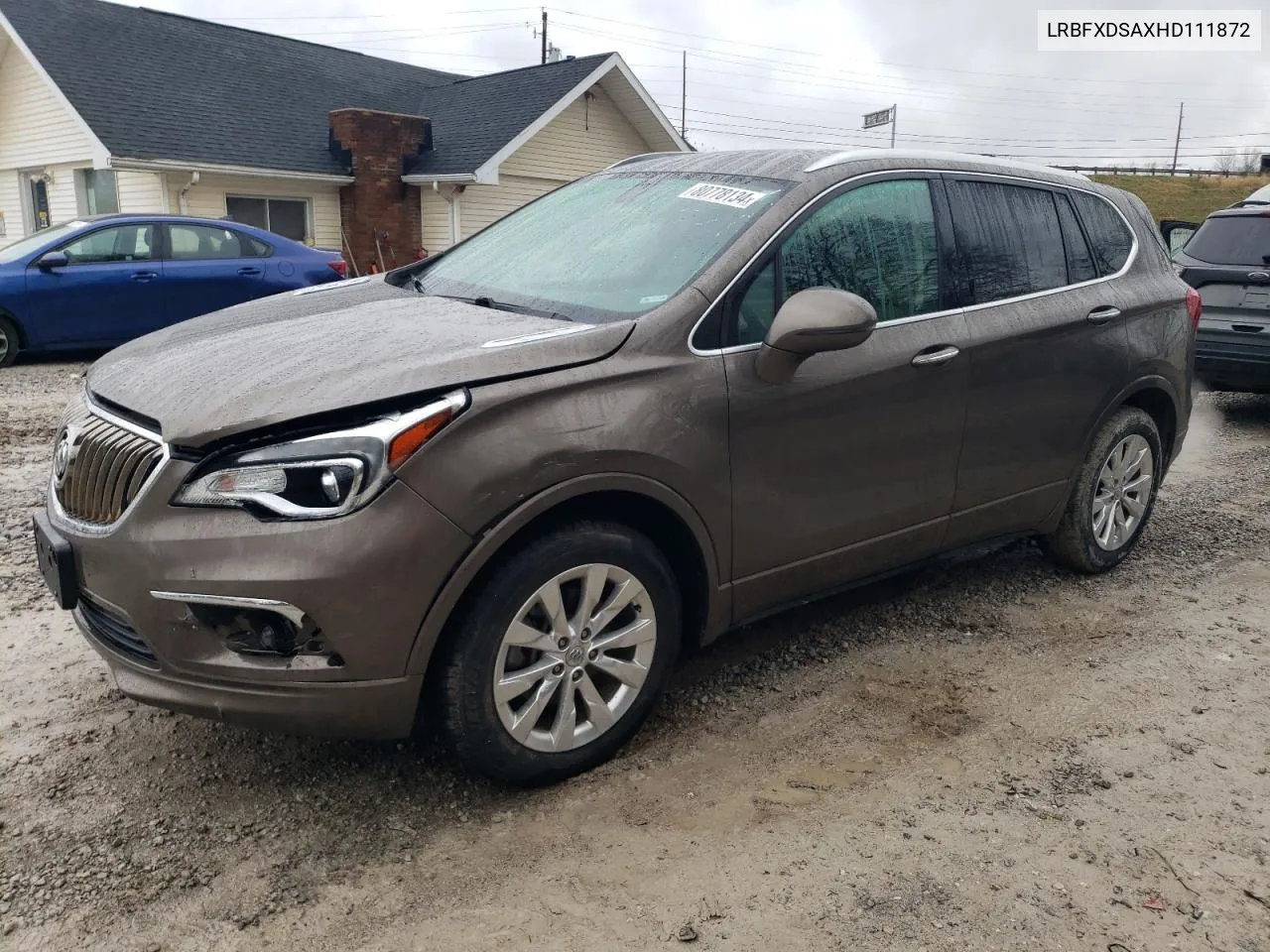 2017 Buick Envision Essence VIN: LRBFXDSAXHD111872 Lot: 80778134