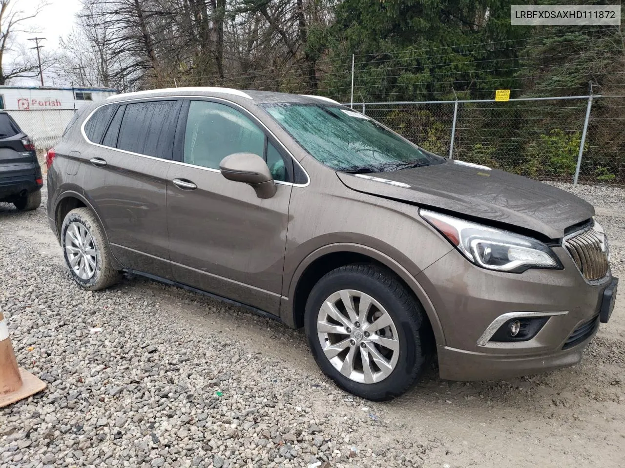 2017 Buick Envision Essence VIN: LRBFXDSAXHD111872 Lot: 80778134