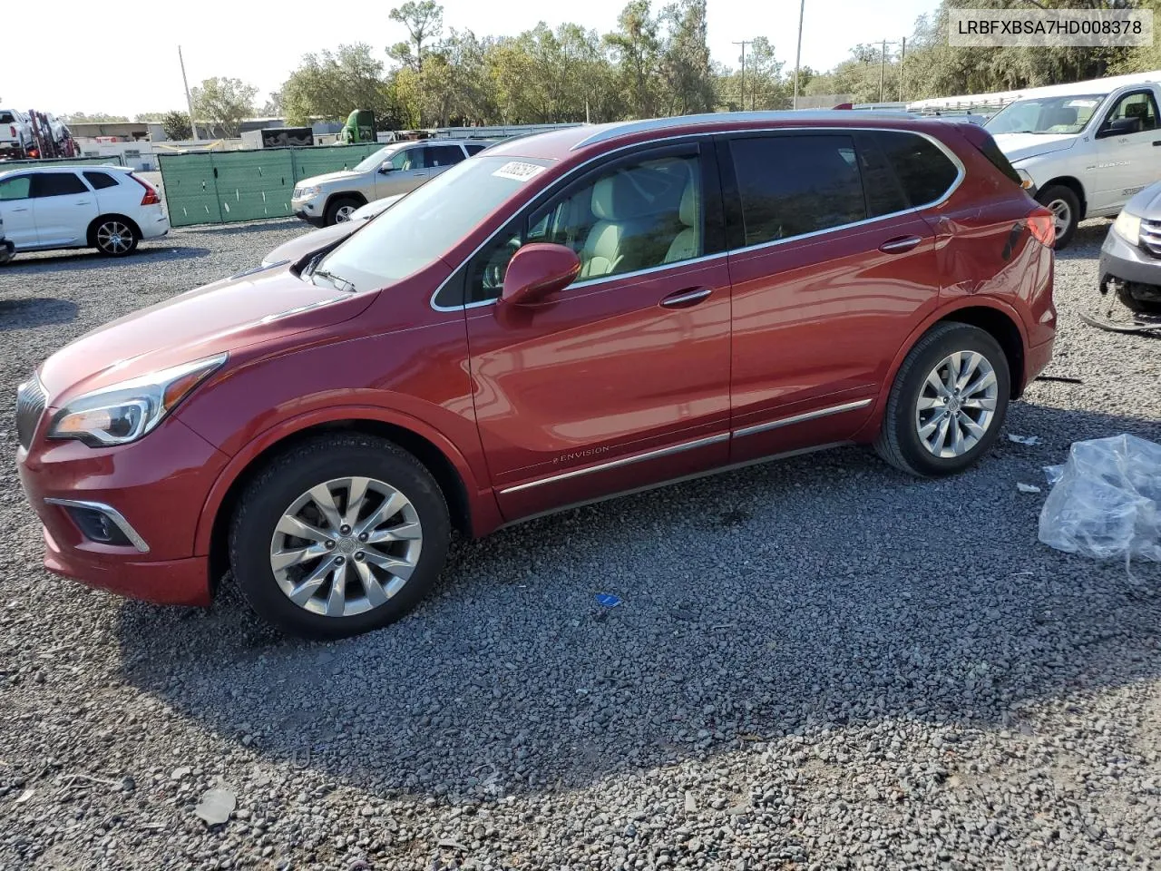 2017 Buick Envision Essence VIN: LRBFXBSA7HD008378 Lot: 80862524